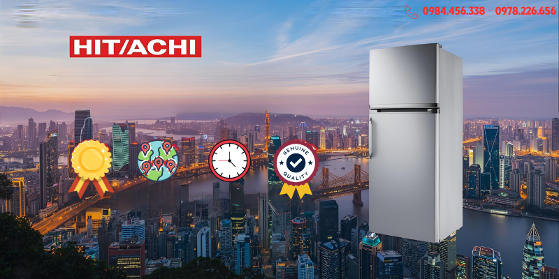 bảo hành tủ lạnh hitachi tại ninh bình