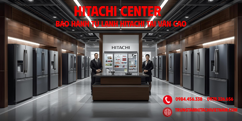 Bảo hành tủ lạnh Hitachi tại Văn Cao