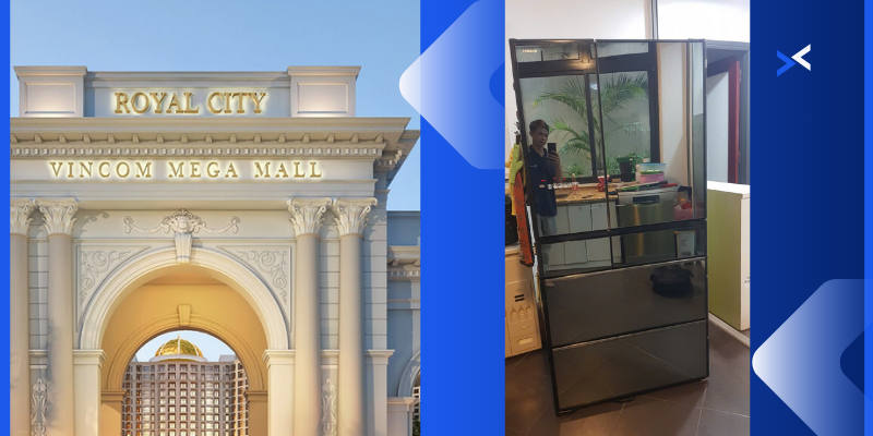 bảo hành tủ lạnh hitachi tại royal city