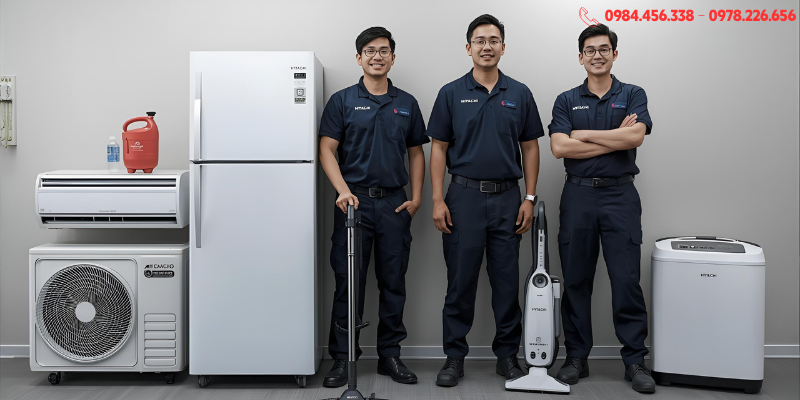 bảo hành hitachi tại hải dương