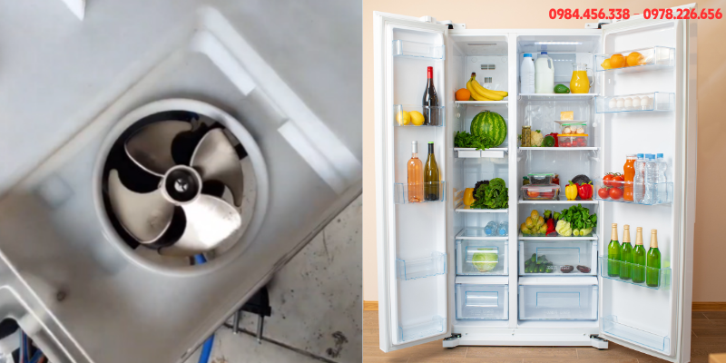 giá thay quạt tủ lạnh Hitachi