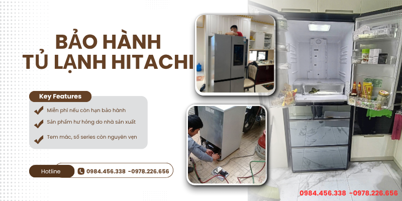 Bảo hành tủ lạnh Hitachi tại thành phố Hà Tĩnh 