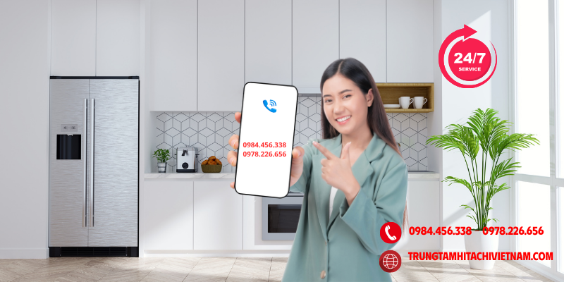 bảo hành tủ lạnh Hitachi tại Đông Anh