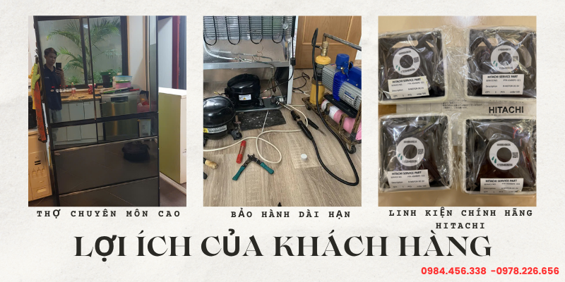 Bảo hành tủ lạnh Hitachi tại thành phố Hà Tĩnh 