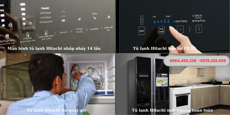 bảo hành tủ lạnh Hitachi tại The Manor 