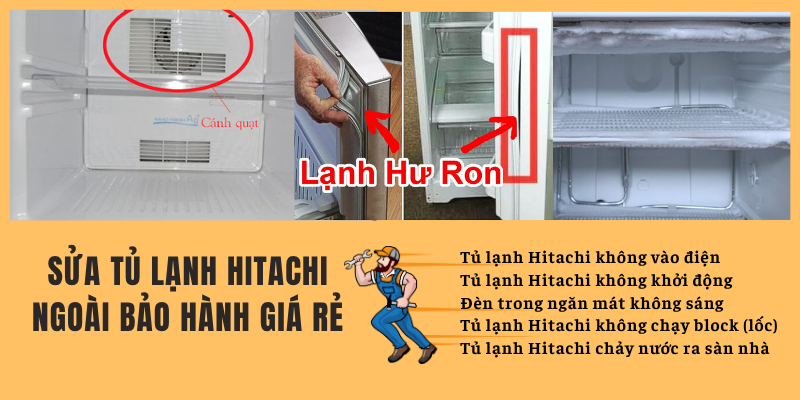 bảo hành tủ lạnh Hitachi tại Hà Cầu Hà Đông