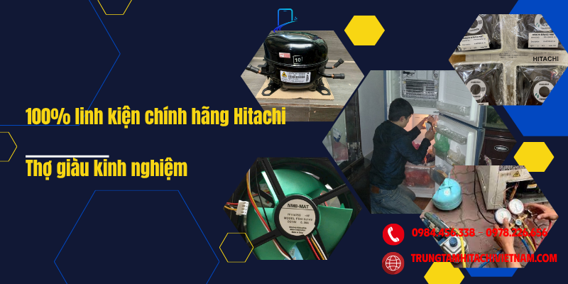 bảo hành tủ lạnh hitachi tại hưng yên